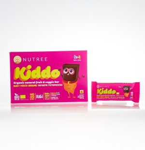 Μπάρες Nutree Kiddo χωρίς αλλεργιογόνα με γεύση μπράουνι γλυκοπατάτας
