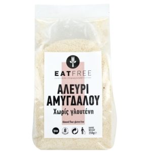 ΑΛΕΥΡΙ-ΑΜΥΓΔΑΛΟΥ-EAT-FREE Αλεύρι αμυγδάλου χωρίς γλουτένη.