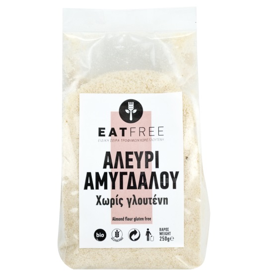 ΑΛΕΥΡΙ-ΑΜΥΓΔΑΛΟΥ-EAT-FREE Αλεύρι αμυγδάλου χωρίς γλουτένη.