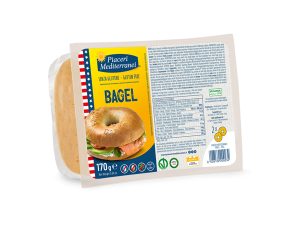Ψωμάκι bagel χωρίς γλουτένη piaceri mediterranei 170gr