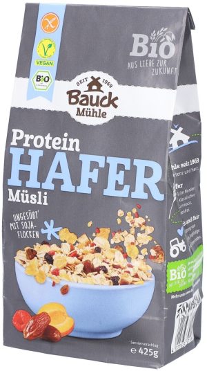 bauckhof-bio-glutenfreies-hafermuesli-sport-ungesuesst-425g Bauck bio protein μούσλι βρώμης/Δημητριακά χωρίς γλουτένη.