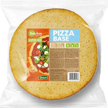 Vegan και χωρίς γλουτένη βάση για πίτσα.